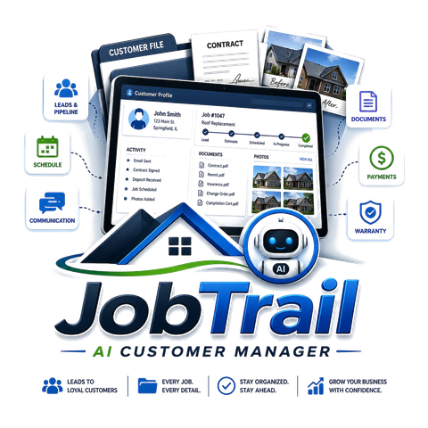 JobTrail AI contractor management software